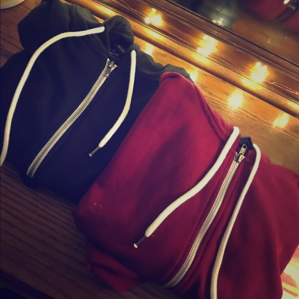Forever21 cropped hoodies